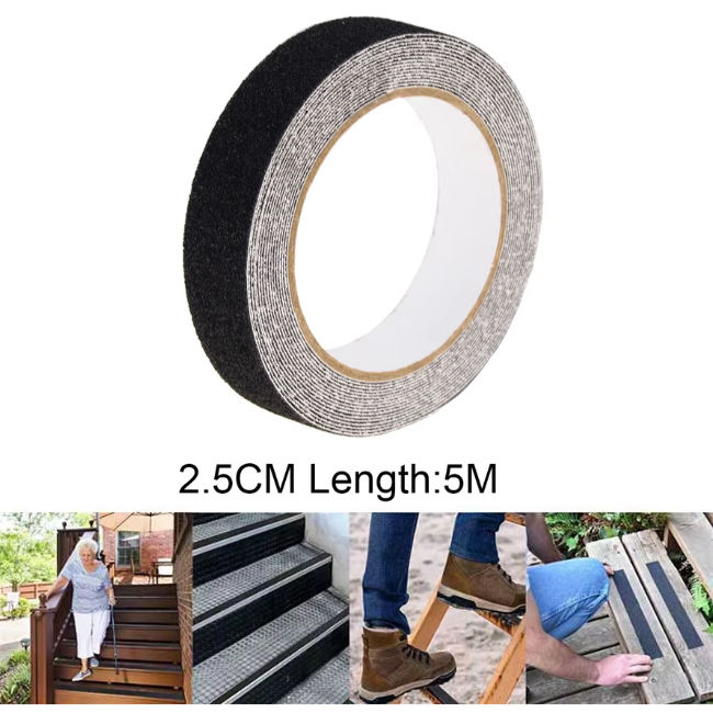 PROMAX Safety Grip Tape For Stairs (Anti-Slip) 2.5cmx5m