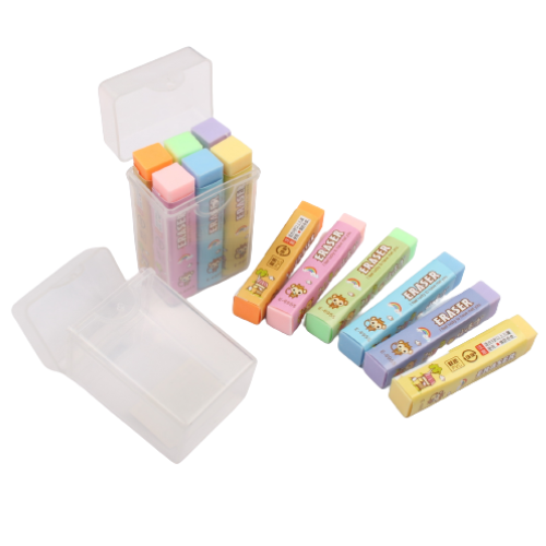 Rectangular Stick Eraser 6 in 1