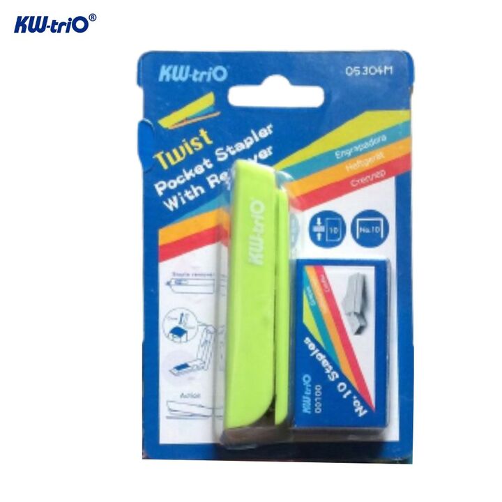 KW-Trio 05304M Twist Pocket Stapler with Remover