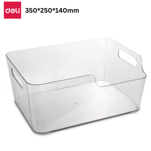 Deli Acrylic Storage Box 7.3L Transparent