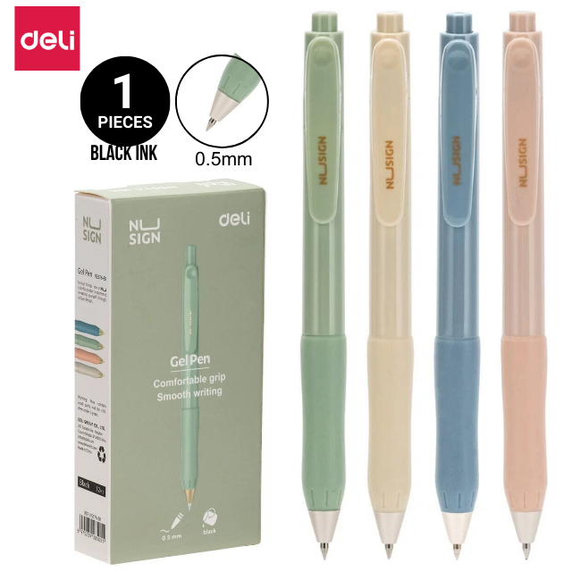 Deli Gel Pen 0.5mm