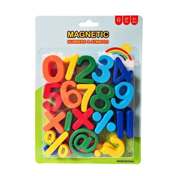 Magnetic Numbers & Symbols 37's Age 3+