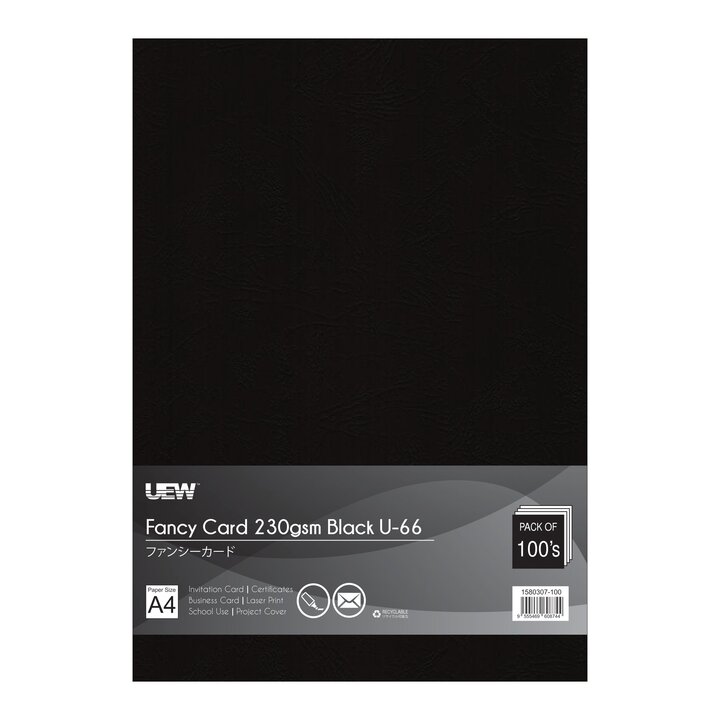 UEW Fancy Card A4 230gsm