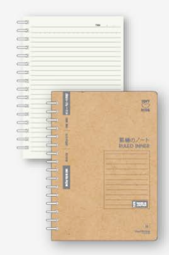 Masterprint Janaru Tokyo Soft Ring A6 Notebook 160pgs 80gsm HW