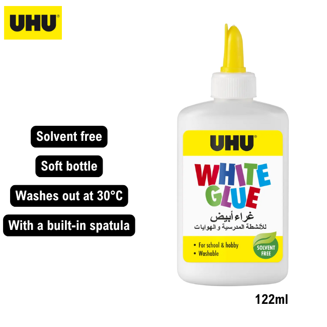 UHU White Glue 122ml (97033515)