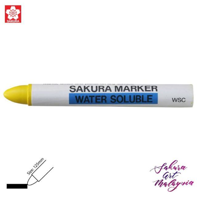 Sakura Water Soluble Marker Easily Removed frm Non-Porous Surfaces W/Water & Cloth