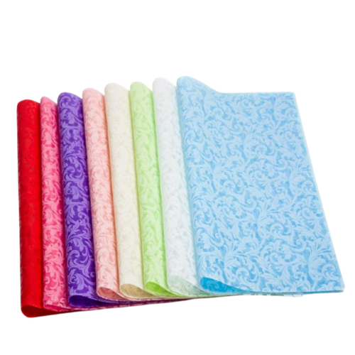 Wrapping Paper Cotton Flower 1's (Mix Colour)