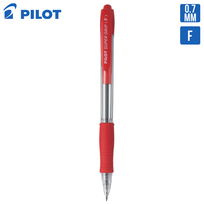 Pilot Ball Pen Super Grip 0.7mm