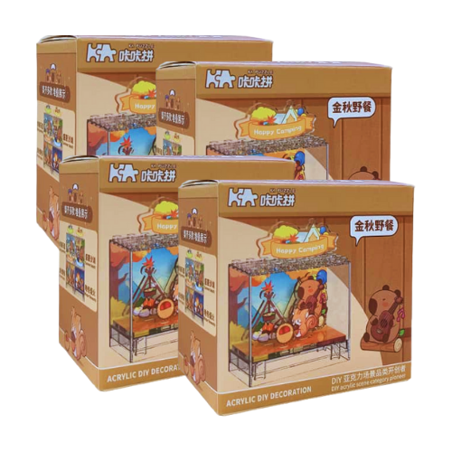 Capybara Arcylic DIY Scene Box (H63 x W42 x L66mm)