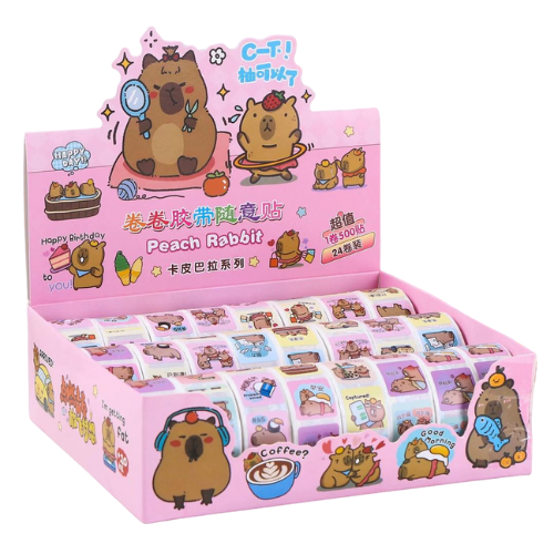 Cabybara Sticker Roll SZ-278