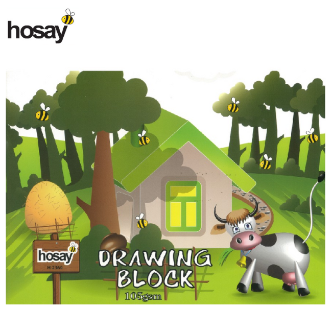 Hosay Drawing Block 105gsm 18 sheets