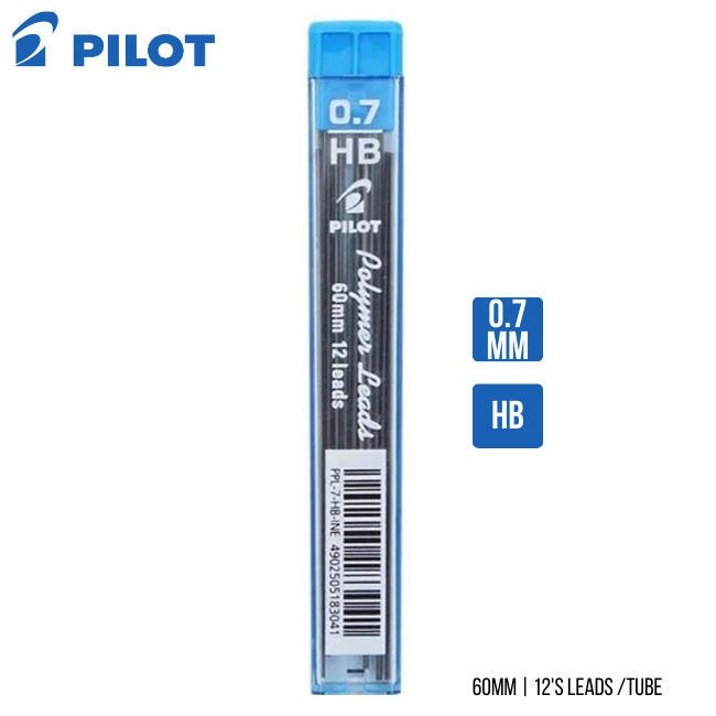 Pilot Polymer Pencil Leads 0.7mm