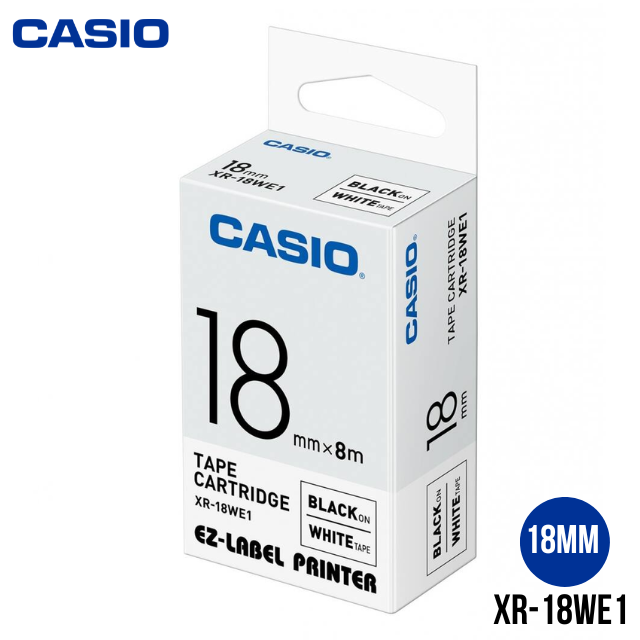 Casio Label Cartridge 18mm