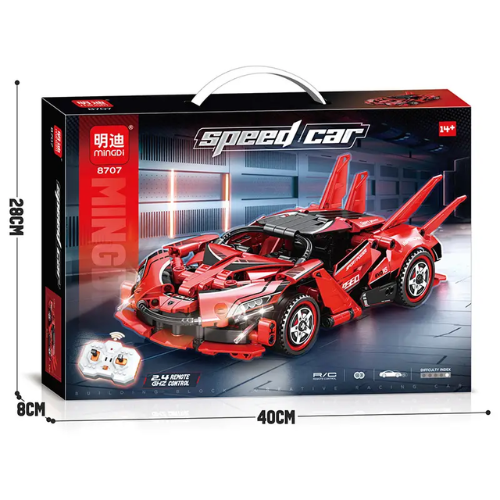 Mingdi Buliding Blocks Sport Car 8707