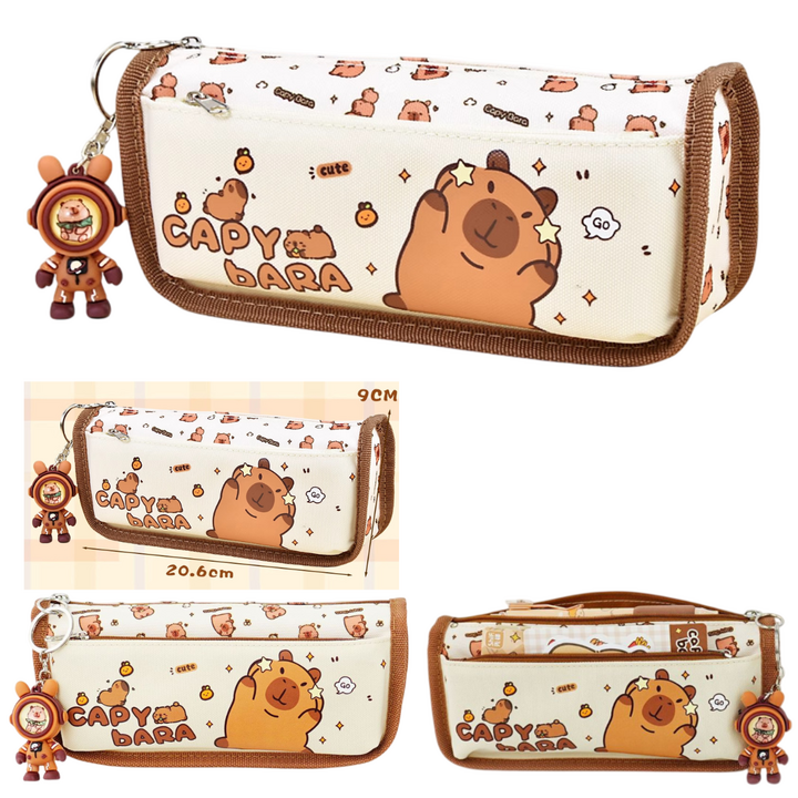 Capybara Pencil Case Asst Colours 9168