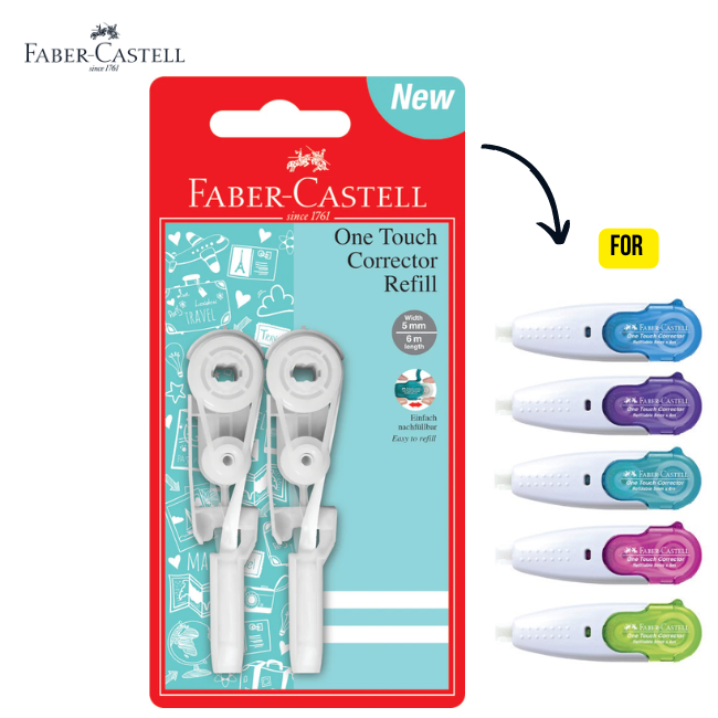 Faber-Castell One Touch Corrector 2's Refill