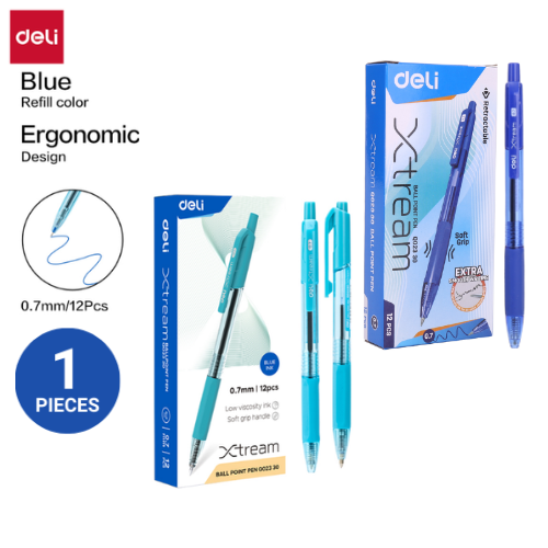 Deli Ballpoint Pen Bullet Tip Q023 0.7mm