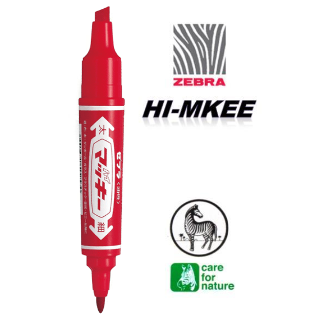 Zebra Permanent Twin Head Pen HI-MCKIE MO-150-MC
