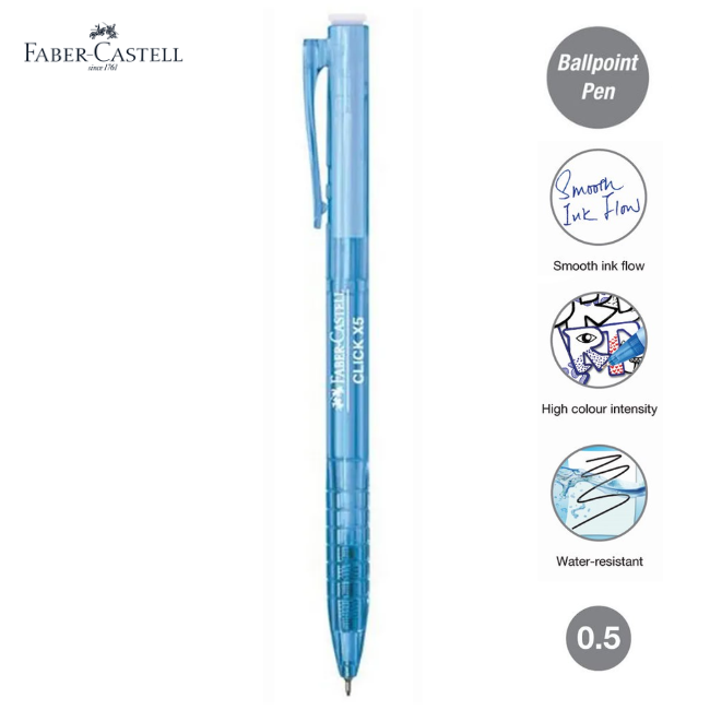 Faber-Castell Ball Pen Click X5 0.5mm