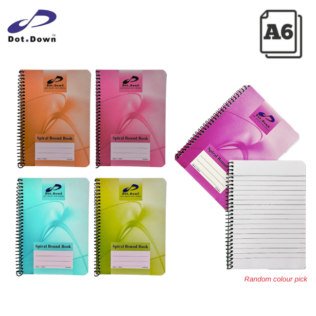 Dot Down Spiral Note Book 50pages