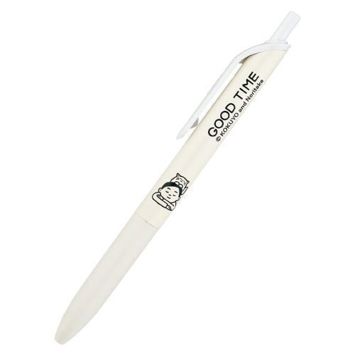 KOKUYO Campus Gel Pen Noritake White Body - Black