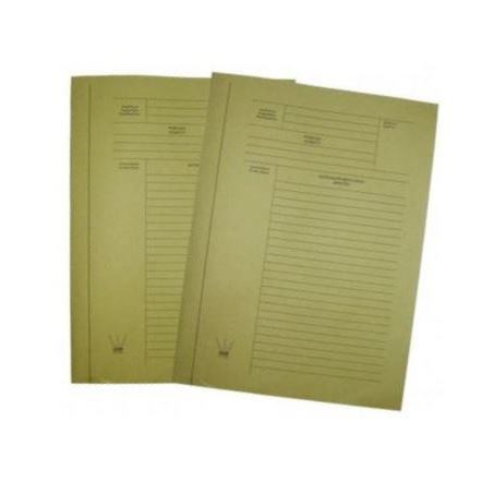 UEW Brown Minute File 50's