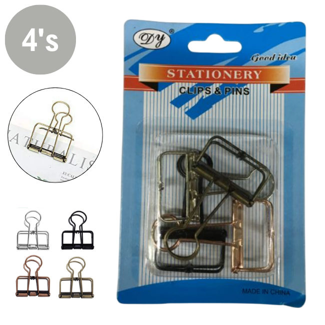 DAYUE Colour Wire Double Sided Clip 4's