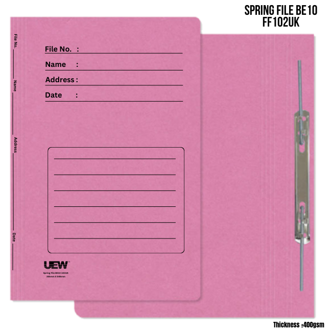 UEW Spring File BE10 FF102UK