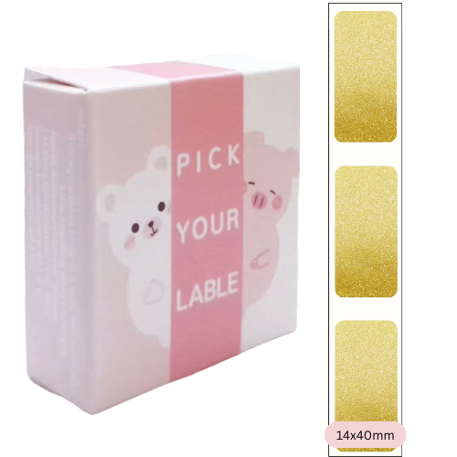 UEW Gold Color labels for D30s