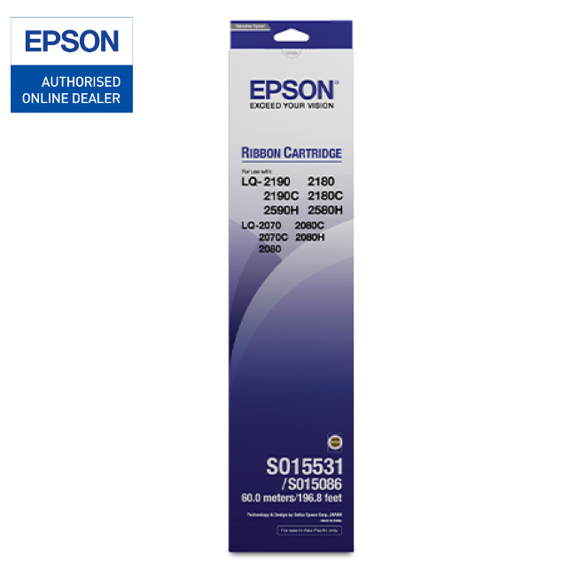 Epson Ribbon LQ-2170/2180/2190 (CS13SO15531/15086/15140)