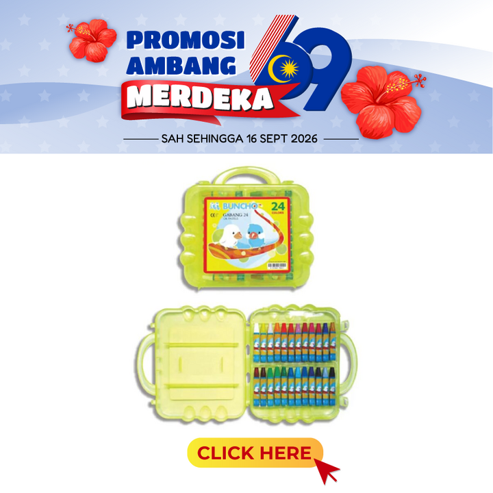 Merdeka@Buncho Oil Pastels Gabang
