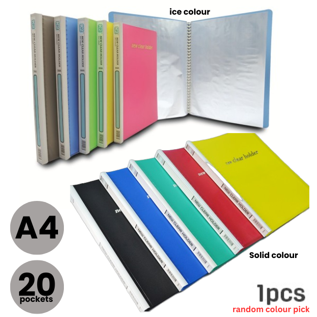 UEW Clear Holder A4 (Refillable)
