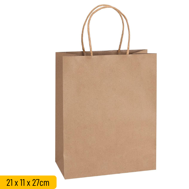 Kraft Paper Bag with Rope Handle