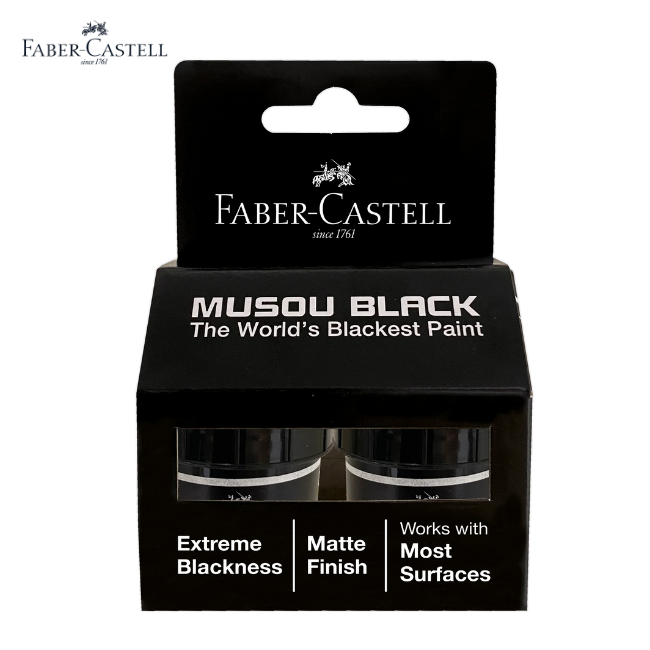 Faber-Castell Musou Black Paint 15ml 2's (171020)