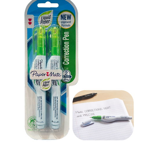 Papermate^ Liquid Paper Correction Pen 7ml BL2