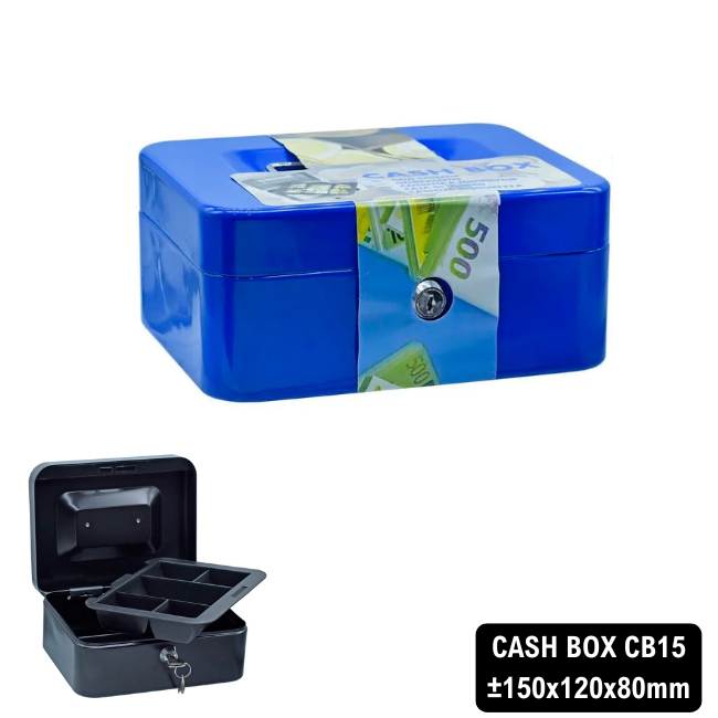CASH BOX CB15 150x120x80mm