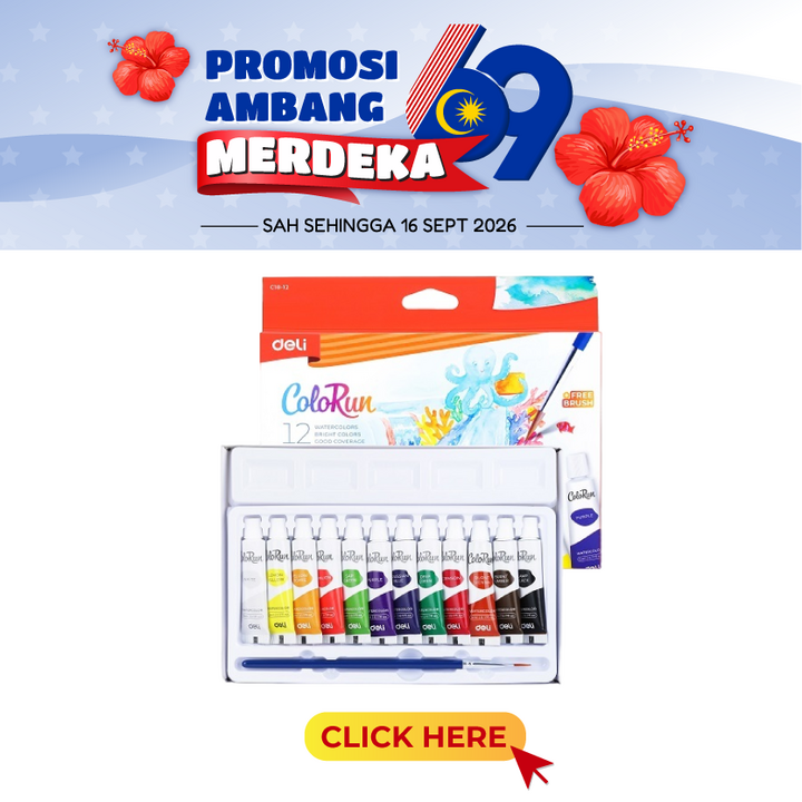 Merdeka@Deli Watercolour C18 5ml