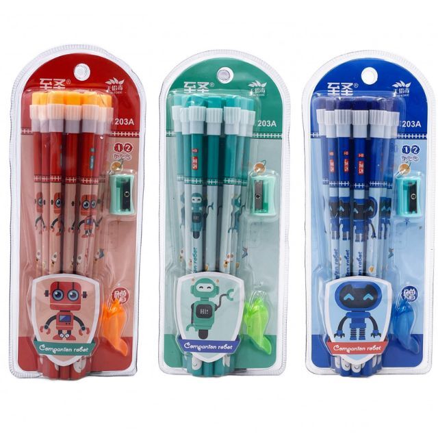 Stationery Set pencil 12's + sharpener