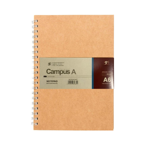 HAIZHIJIE Wire-O Note Book Kraft Cover