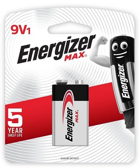 Energizer Battery 9V Square