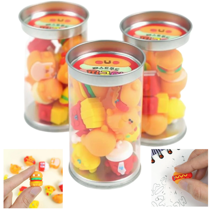 Kuki Foodie Eraser