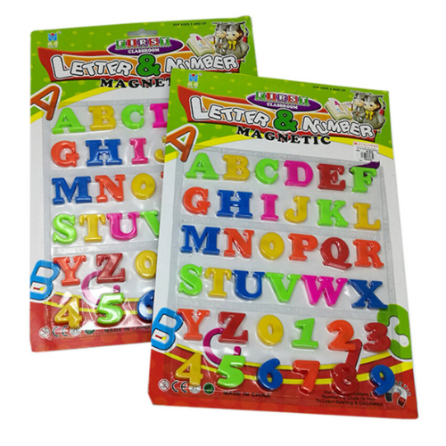 Magnetic Alphabet + Figure Set 36's