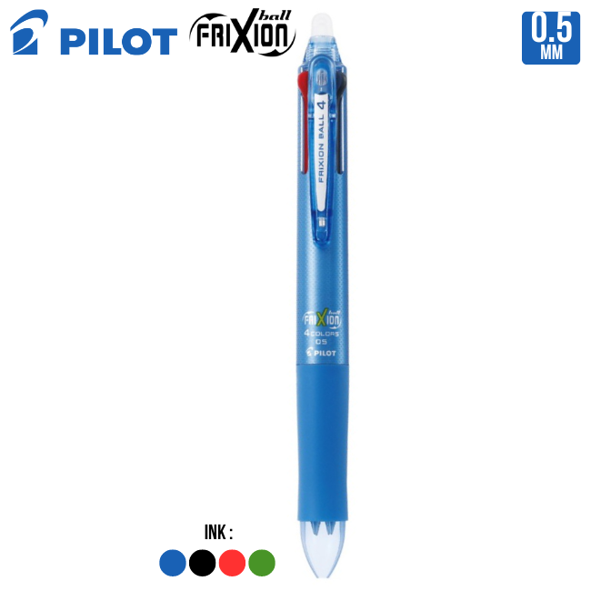 Pilot Frixion Ball 4 in 1 Pen 0.5mm