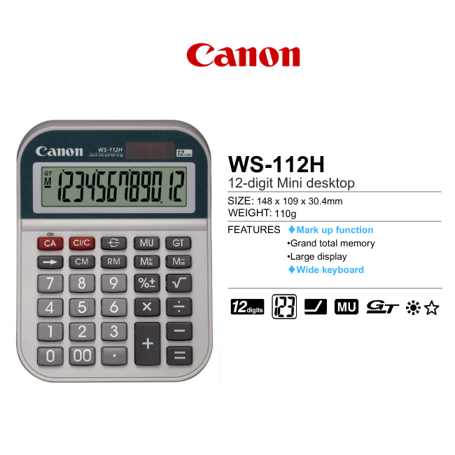 Canon Desktop Calculator