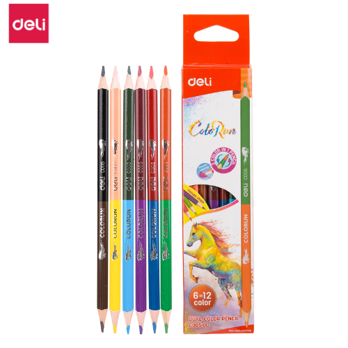 Deli Dual Colour Pencil