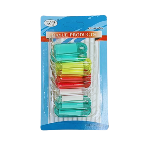 DAYUE Crystal Colour Key Tag 10's