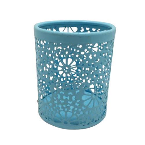Wire Mesh Pen Stand 6802 (Snow Flake Colour)
