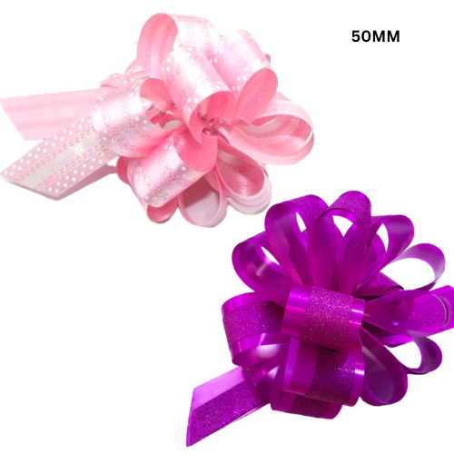 Pull Flower Ribbon (Dot 1 Layer)