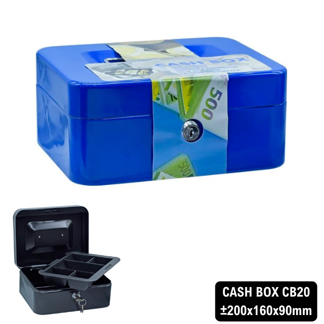 CASH BOX CB20 200x160x90mm