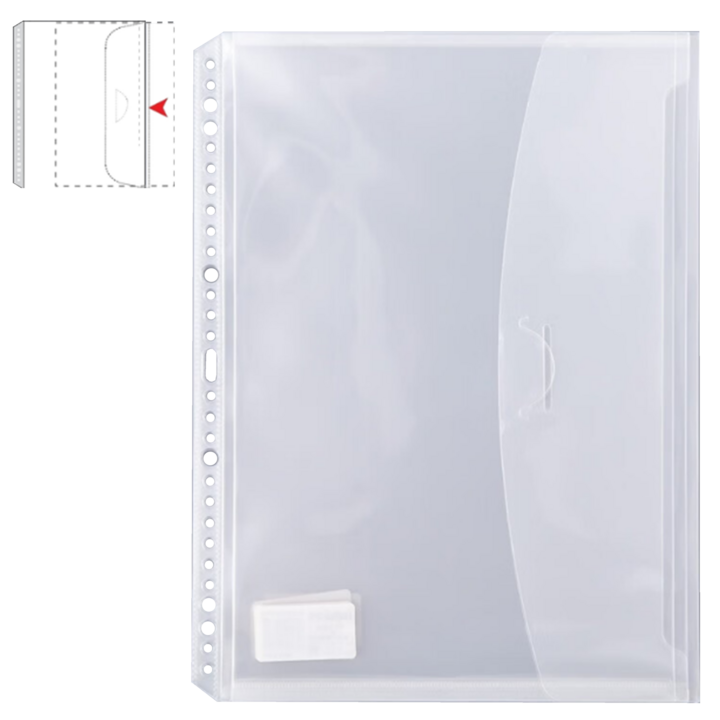 UEW PP C-Shape A4 Folder with 29 Holes